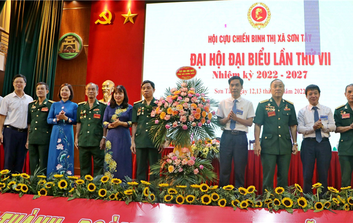 Đại hội đại biểu Hội Cựu chiến binh thị xã Sơn Tây lần thứ VII nhiệm kỳ 2022 - 2027