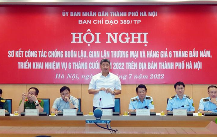Sơ kết công tác chống buôn lậu, gian lận thương mại và hàng giả 6 tháng đầu năm 2022