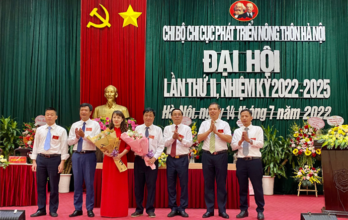 Đại hội lần thứ II Chi bộ Chi cục Phát triển nông thôn Hà Nội nhiệm kỳ 2022-2025 