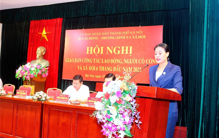 Hội nghị giao ban công tác lao động, người có công và xã hội 6 tháng đầu năm 2022