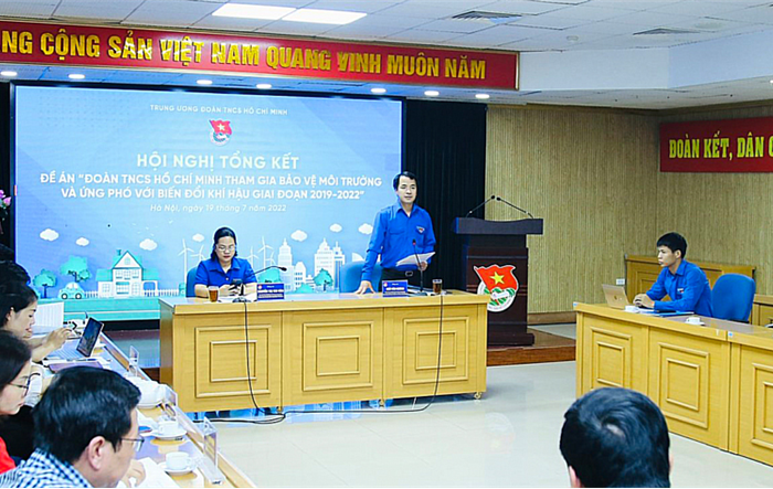 Tổ chức Đoàn góp phần tích cực, trực tiếp vào công tác bảo vệ môi trường, ứng phó với biến đổi khí hậu