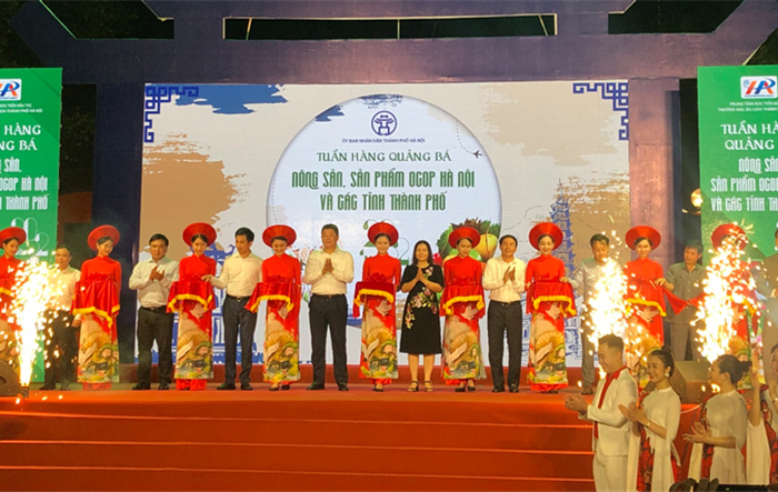 Khai mạc chương trình “Tuần hàng quảng bá nông sản, sản phẩm OCOP Hà Nội và các tỉnh, thành phố năm 2022”