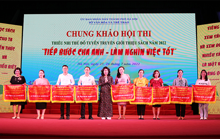 Khai mạc chung khảo Hội thi thiếu nhi Thủ đô tuyên truyền giới thiệu sách năm 2022