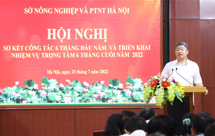 Sở Nông nghiệp và Phát triển nông thôn Hà Nội sơ kết công tác 6 tháng đầu năm 2022