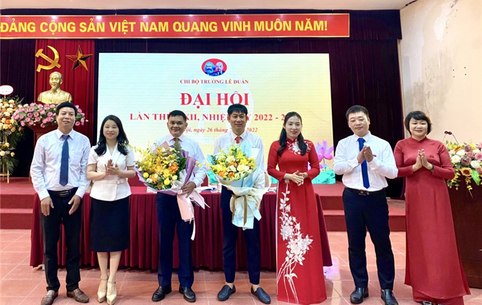 Đại hội Chi bộ trường Lê Duẩn lần thứ XXII, nhiệm kỳ 2022 - 2025