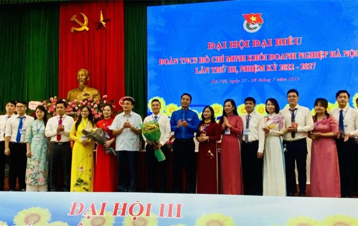 Đại hội Đoàn TNCS Khối doanh nghiệp Hà Nội lần thứ III, nhiệm kỳ 2022 - 2027