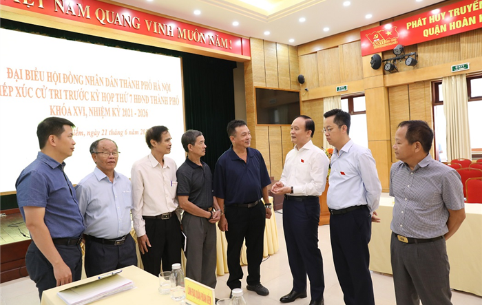 Những nguyện vọng chính đáng của cử tri trước kỳ họp thứ 7 HĐND Thành phố khóa XVI
