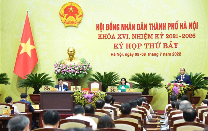 Khai mạc kỳ họp thứ bảy, HĐND thành phố Hà Nội khóa XVI