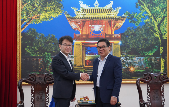 Giám đốc Sở Văn hóa và Thể thao Hà Nội tiếp Đoàn đại biểu chính quyền tỉnh Kanagawa (Nhật Bản)