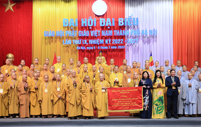 Đại hội đại biểu Giáo hội Phật giáo Việt Nam thành phố Hà Nội thành công tốt đẹp