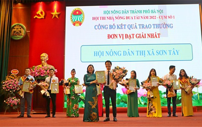 Hội Nông dân thành phố Hà Nội tổ chức Hội thi Nhà nông đua tài vòng Sơ khảo Cụm số 1 thành công tốt đẹp