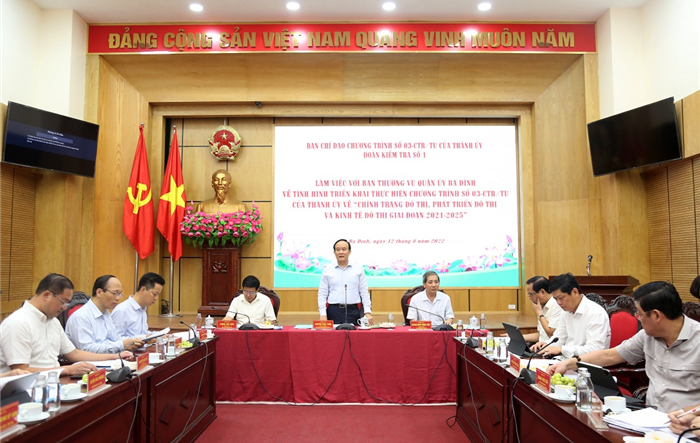 Quận Ba Đình nỗ lực hoàn thành các chỉ tiêu Chương trình số 03-CTr/TU của Thành ủy Hà Nội