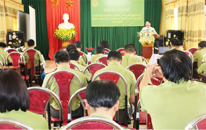 Bồi dưỡng nâng cao nghiệp vụ cho lực lượng kiểm lâm năm 2022