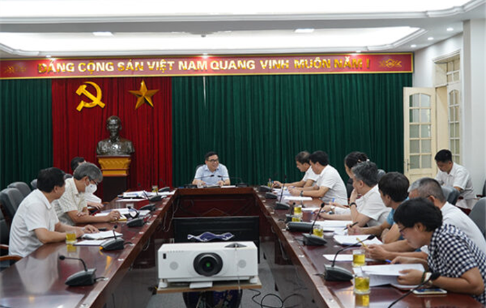 Họp Ban Tổ chức Giải Đua thuyền Rowing và Canoeing vô địch trẻ quốc gia năm 2022