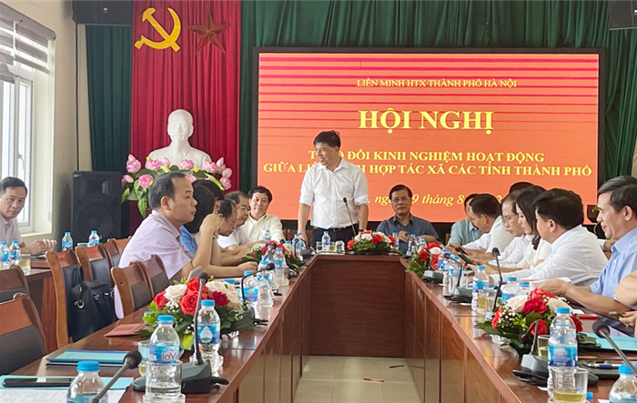 Hội nghị trao đổi kinh nghiệm hoạt động giữa Liên minh hợp tác xã các tỉnh, thành phố