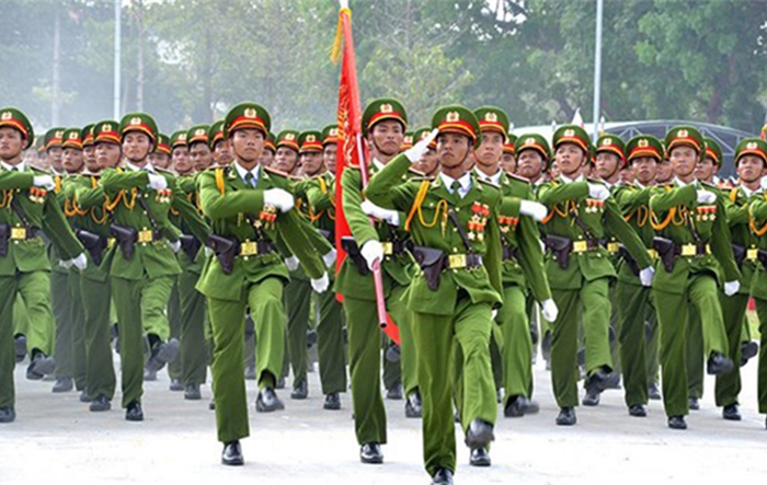 Đảng lãnh đạo tuyệt đối, trực tiếp về mọi mặt đối với Công an nhân dân