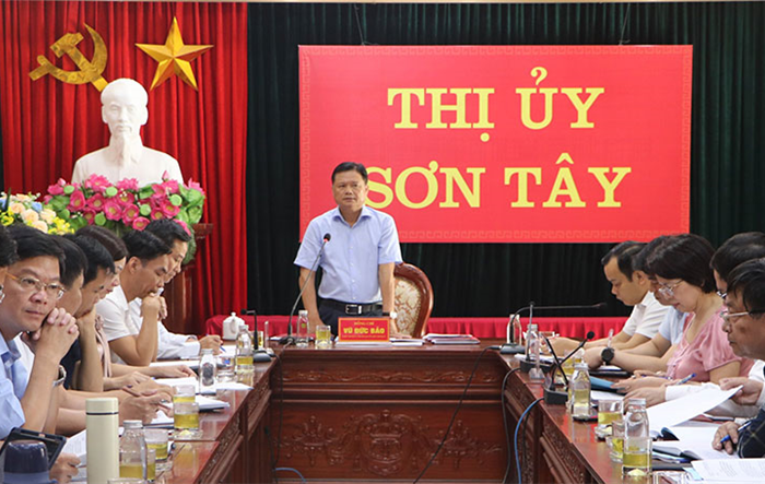 Thị xã Sơn Tây nghiêm túc triển khai thí điểm mô hình chính quyền đô thị 