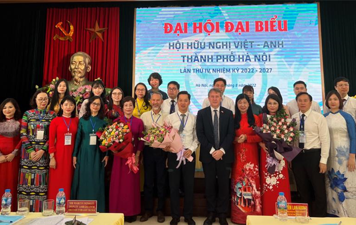 Đại hội đại biểu lần thứ IV Hội hữu nghị Việt - Anh thành phố Hà Nội, nhiệm kỳ 2022 - 2027