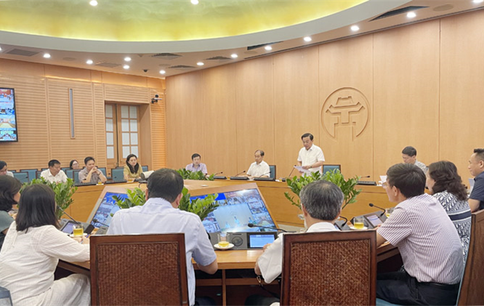 Hà Nội: Đẩy nhanh tiến độ tiêm vắc xin, duy trì thành quả chống dịch Covid-19, bảo đảm an toàn bệnh viện 
