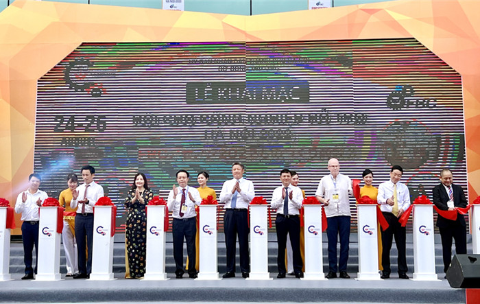 Khai mạc “Hội chợ Công nghiệp hỗ trợ thành phố Hà Nội năm 2022”