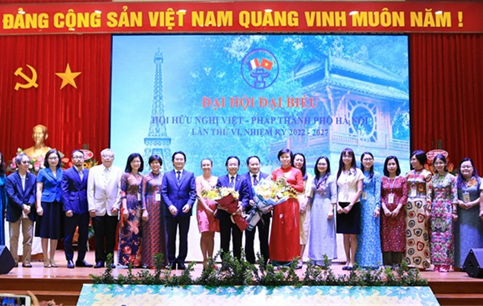 Đại hội lần thứ VI Hội hữu nghị Việt – Pháp thành phố Hà Nội, nhiệm kỳ 2022 – 2027
