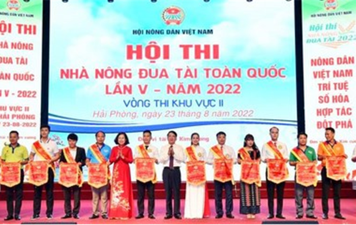 Hội Nông dân thị xã Sơn Tây tham dự Hội thi Nhà Nông đua tài toàn quốc lần thứ V năm 2022