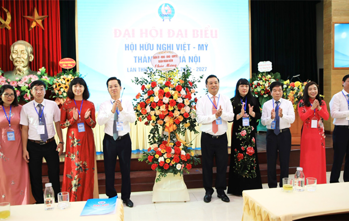 Đại hội Hội hữu nghị Việt – Mỹ thành phố Hà Nội lần thứ VI, nhiệm kỳ 2022 - 2027