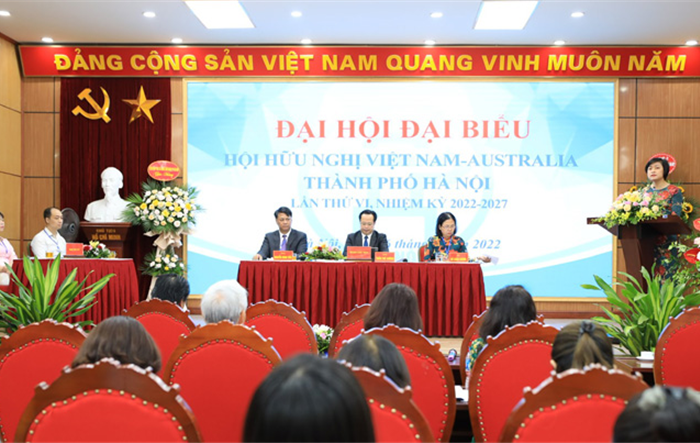 Đại hội lần thứ VI Hội hữu nghị Việt Nam - Australia thành phố Hà Nội, nhiệm kỳ 2022-2027