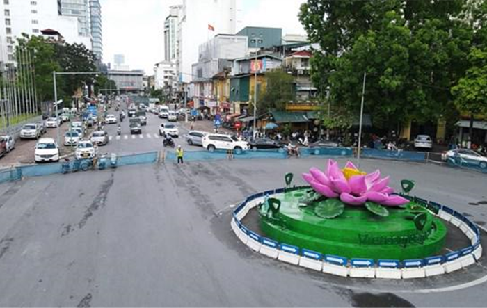 Điều chỉnh phương án tổ chức giao thông đường Trần Hưng Đạo phục vụ thi công giai đoạn 2, ga ngầm S12 thuộc dự án đường sắt đô thị đoạn Nhổn – ga Hà Nội