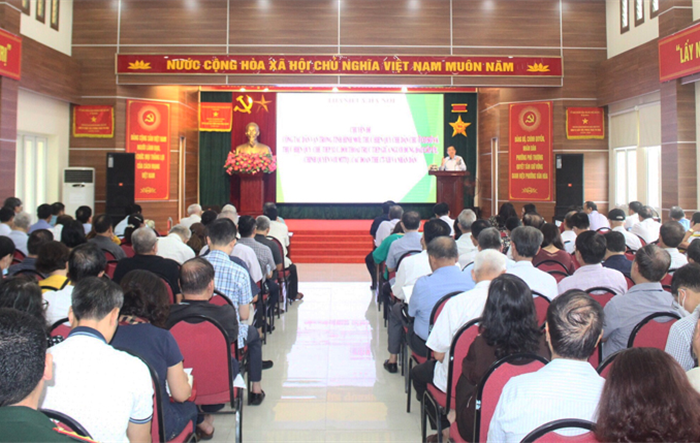 Quận Tây Hồ bồi dưỡng nghiệp vụ công tác dân vận năm 2022