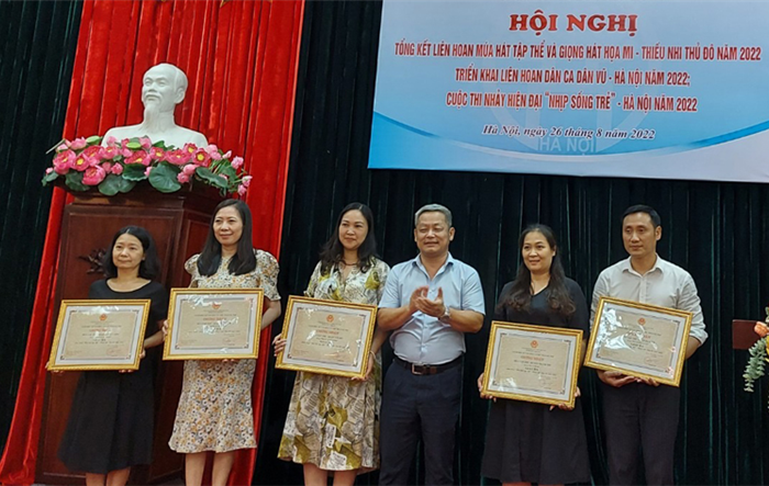 Tổng kết Liên hoan Múa hát tập thể và Giọng hát họa mi - thiếu nhi Thủ đô năm 2022