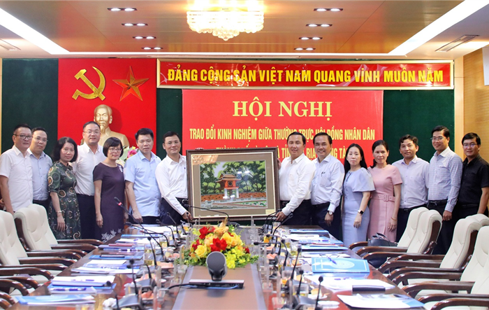 Thường trực HĐND thành phố Hà Nội và Thường trực HĐND tỉnh Bà Rịa - Vũng Tàu trao đổi kinh nghiệm trong hoạt động cơ quan dân cử