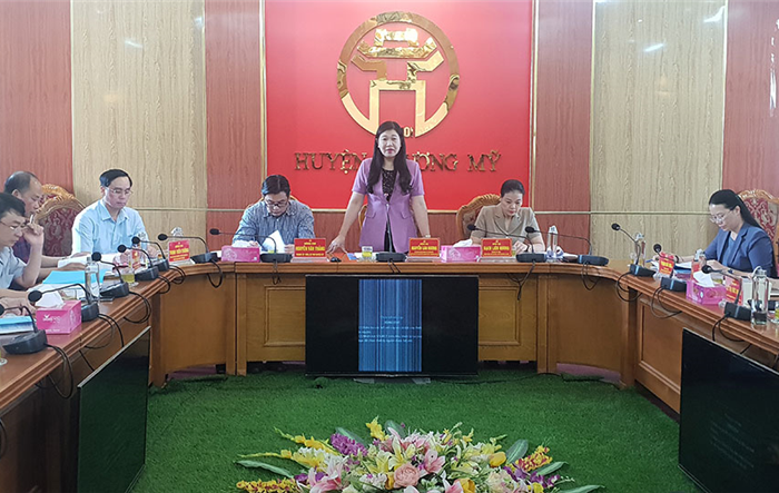 Huyện Chương Mỹ đẩy nhanh tiến độ giải ngân, thực hiện dự án thuộc Chương trình số 08-CTr/TU nhằm nâng cao chất lượng cuộc sống nhân dân