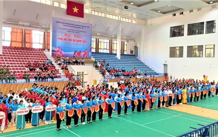 Khai mạc Hội khỏe Phụ nữ Thủ đô năm 2022