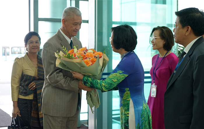 Đoàn đại biểu cấp cao Thủ đô Viêng Chăn  bắt đầu chuyến thăm và làm việc tại Thủ đô Hà Nội