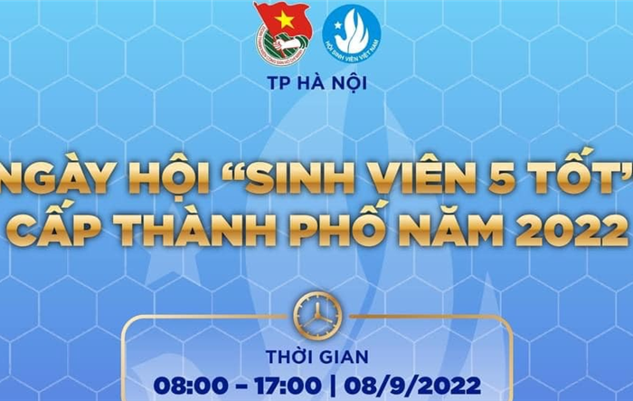 Sắp diễn ra Ngày hội “Sinh viên 5 tốt” thành phố Hà Nội