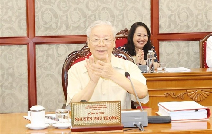 Tổng Bí thư chủ trì họp Bộ Chính trị, Ban Bí thư cho ý kiến các Đề án