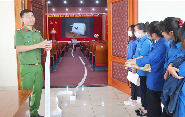 Thành đoàn Hà Nội tập huấn công tác phòng, chống cháy nổ, tai nạn thương tích