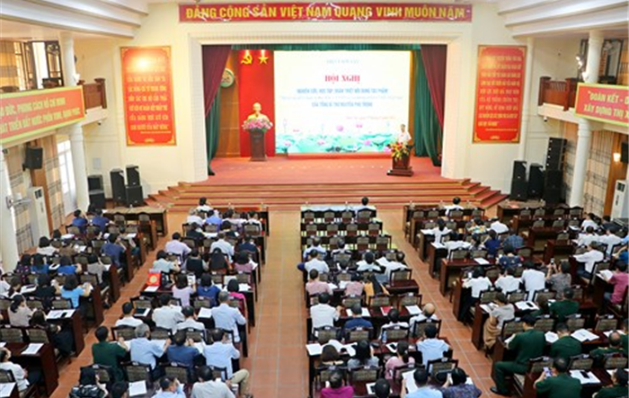 Ban Thường vụ Thị uỷ Sơn Tây học tập, quán triệt tác phẩm của Tổng Bí thư Nguyễn Phú Trọng