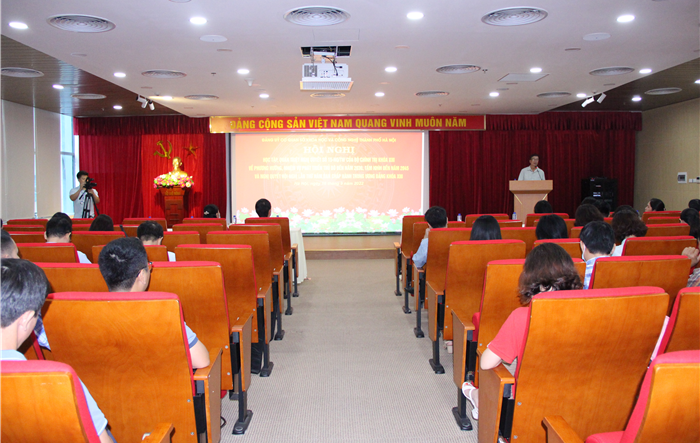 Sở Khoa học và Công nghệ thành phố học tập, quán triệt Nghị quyết số 15-NQ/TW của Bộ Chính trị, Nghị quyết Hội nghị Trung ương 5 khóa XIII