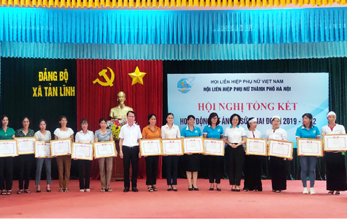 Hội Liên hiệp phụ nữ thành phố Hà Nội: Tổng kết hoạt động Dự án bò sữa giai đoạn 2019-2022