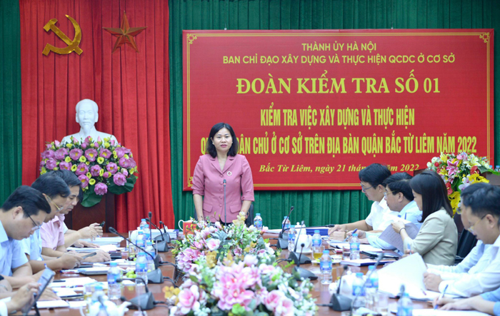 Phát huy dân chủ gắn với tăng cường công khai, minh bạch trong giải phóng mặt bằng và quản lý trật tự xây dựng