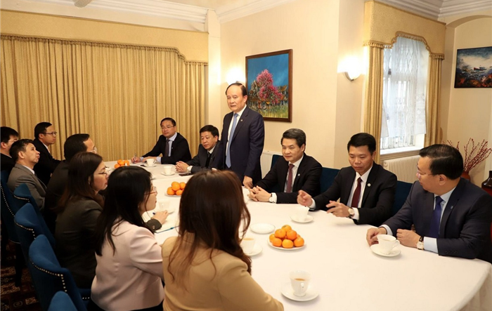 Đoàn đại biểu thành phố Hà Nội thăm, làm việc tại Anh