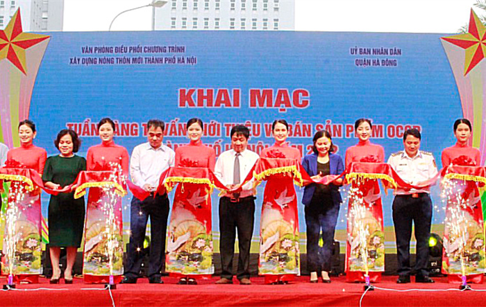 Khai mạc Tuần hàng tư vấn, giới thiệu sản phẩm OCOP thành phố Hà Nội năm 2022