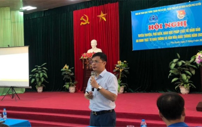 Hội nghị tuyên truyền, phổ biến, giáo dục kiến thức pháp luật về an ninh trật tự giao thông và văn hóa giao thông năm 2022