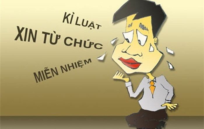 Khuyến khích cán bộ bị kỷ luật xin từ chức