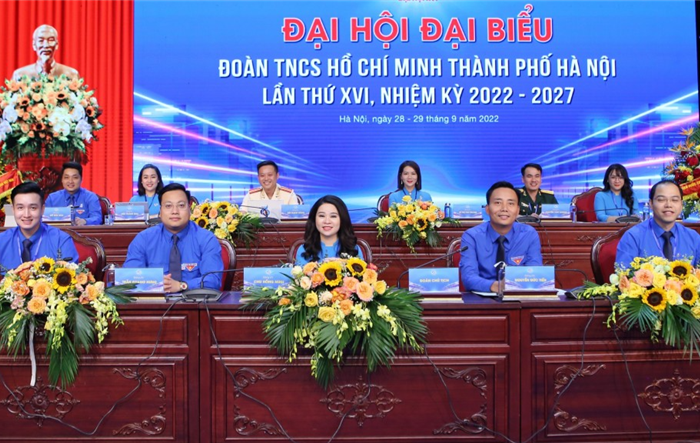 Bế mạc Đại hội Đoàn Thanh niên thành phố Hà Nội lần thứ XVI