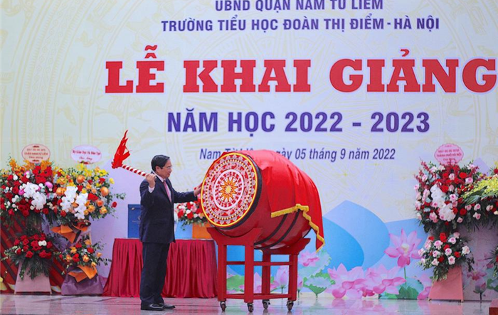 Thủ tướng Phạm Minh Chính: Thực hiện 3 cân bằng "học - chơi - ăn ngủ" cho học sinh tiểu học