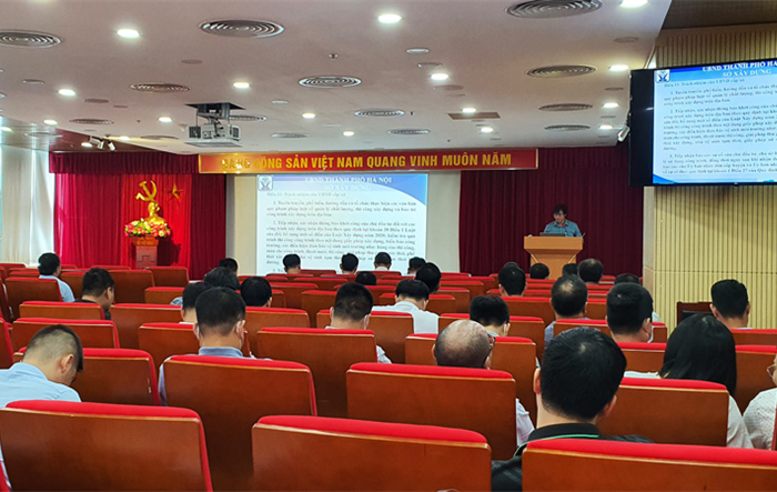 Hội nghị tập huấn hướng dẫn về quy định trách nhiệm quản lý chất lượng, thi công xây dựng và bảo trì công trình xây dựng