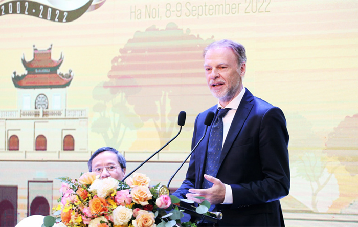 Trưởng đại diện Văn phòng UNESCO tại Việt Nam Christian Manhart: Hiếm có di sản nào thể hiện tính liên tục lâu dài như Hoàng thành Thăng Long